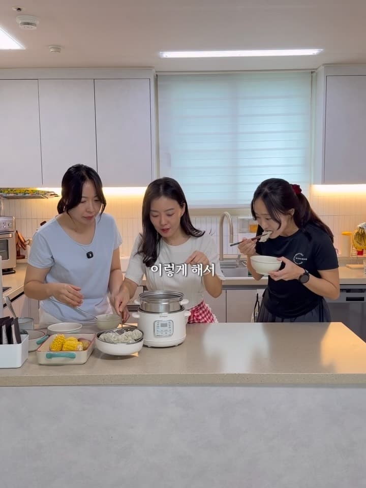 3단 스팀 찜기